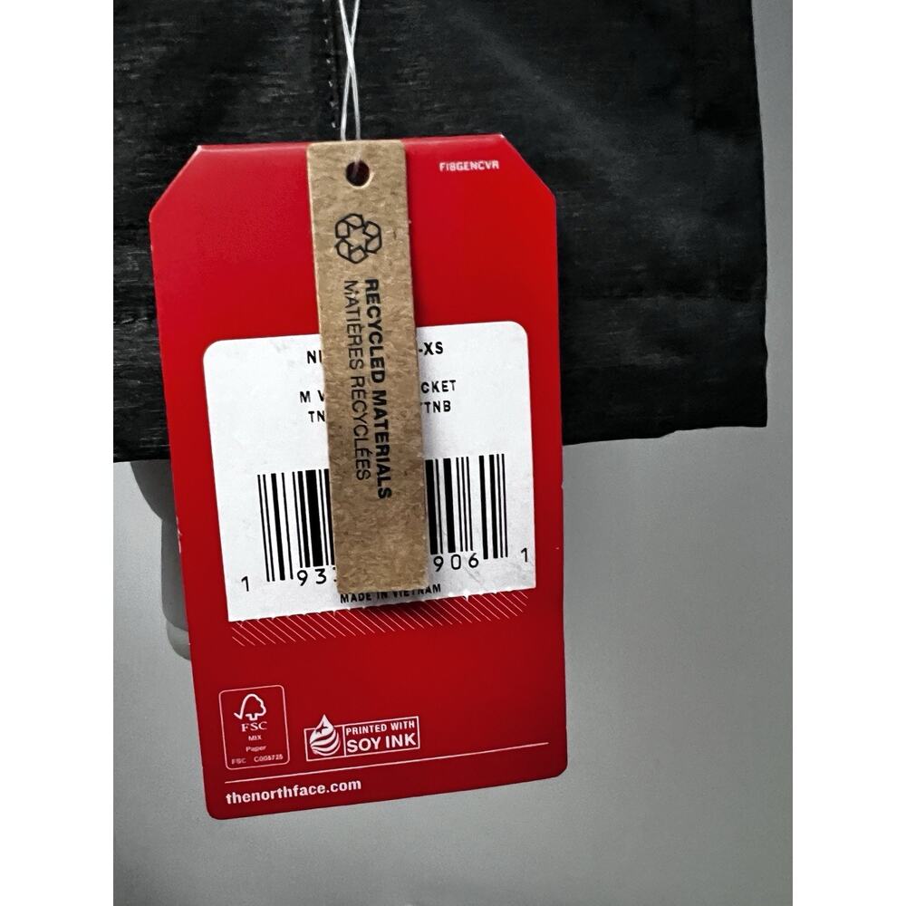 The North Face Venture 2 Dryvent Waterproof Hood Rain Shell Jacket Mens XS Gray - Picture 7 of 9